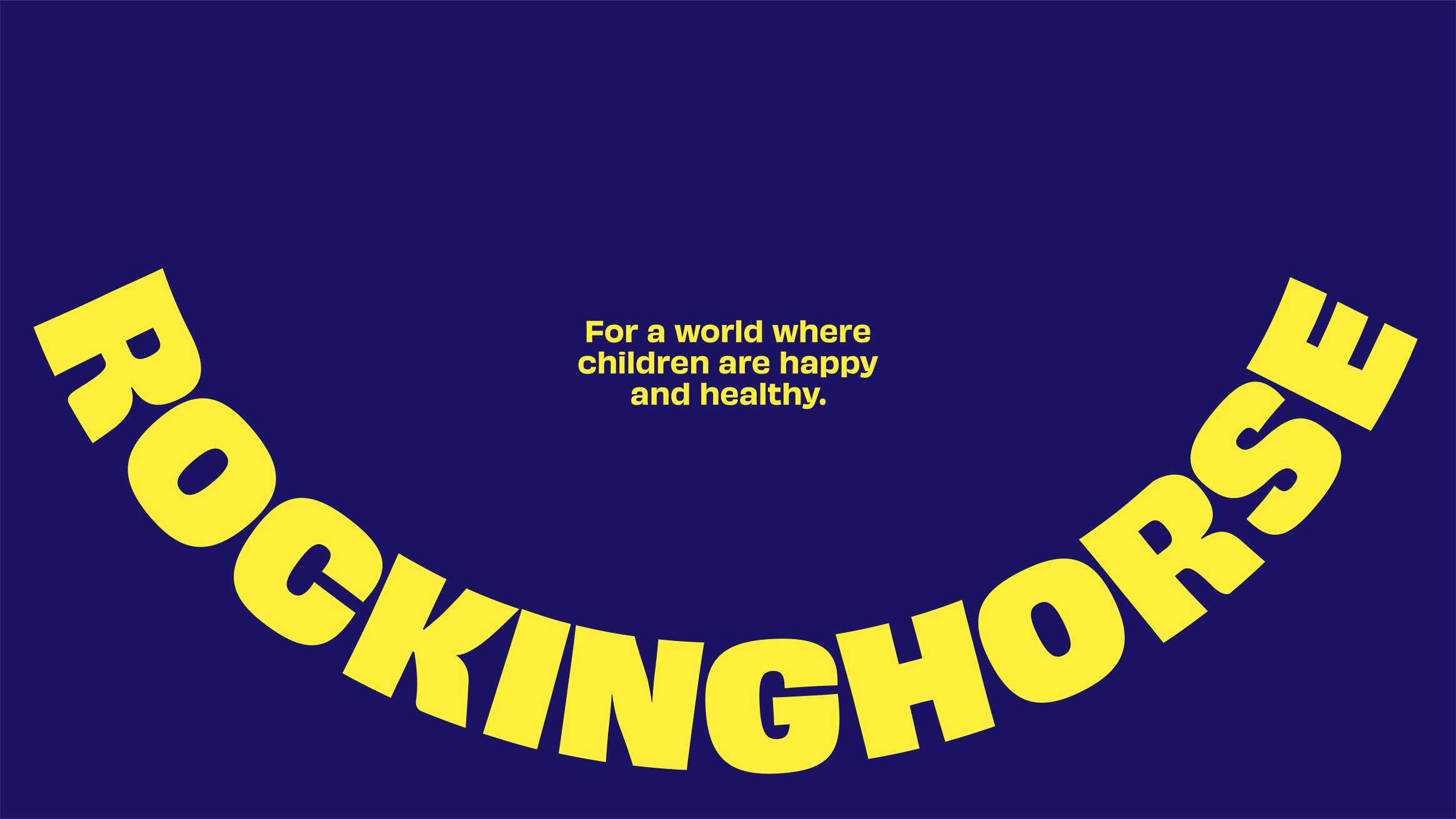 Rockinghorse wordmark in the brand colours