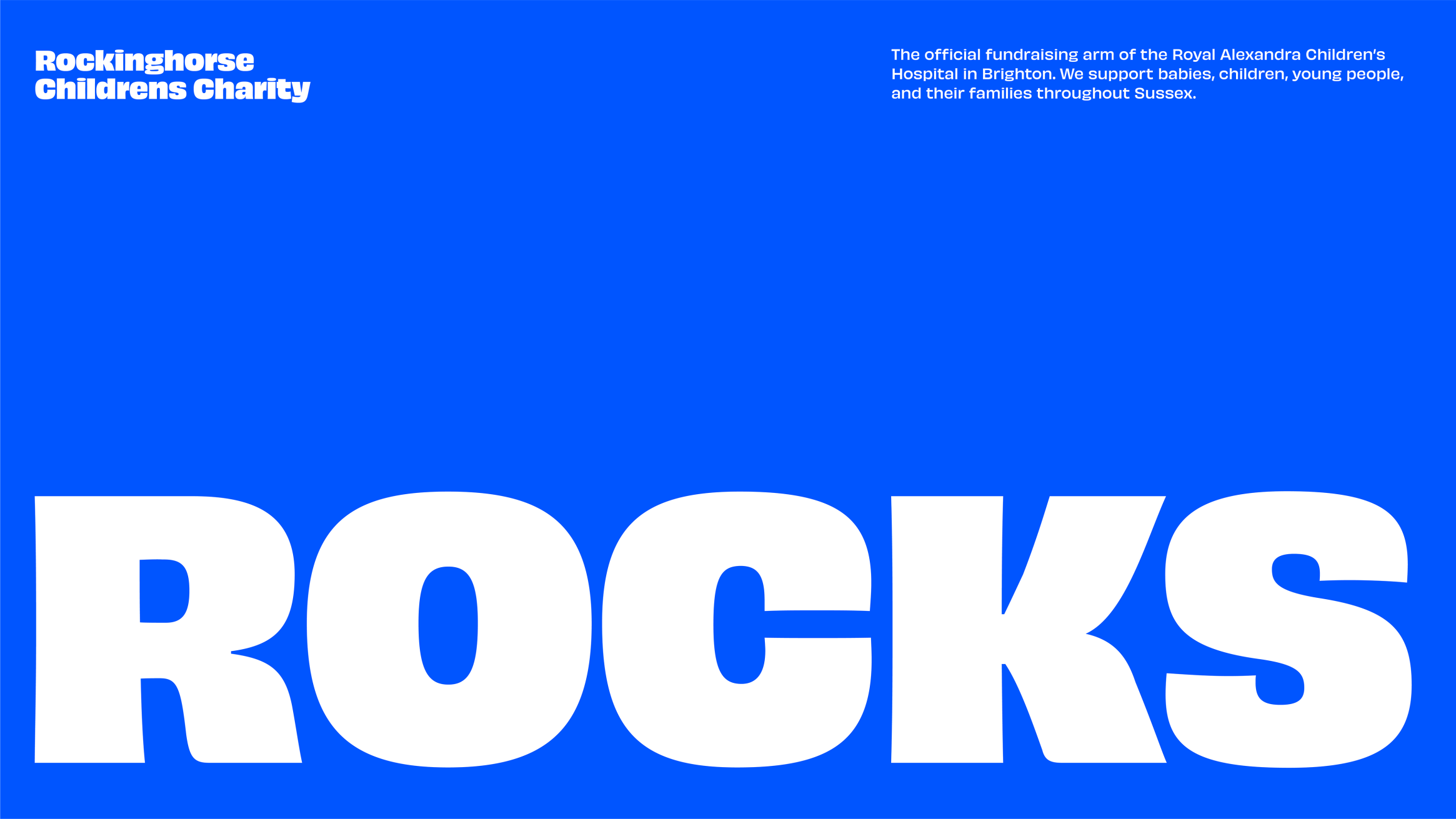 A poster that show cases the types used on the brand