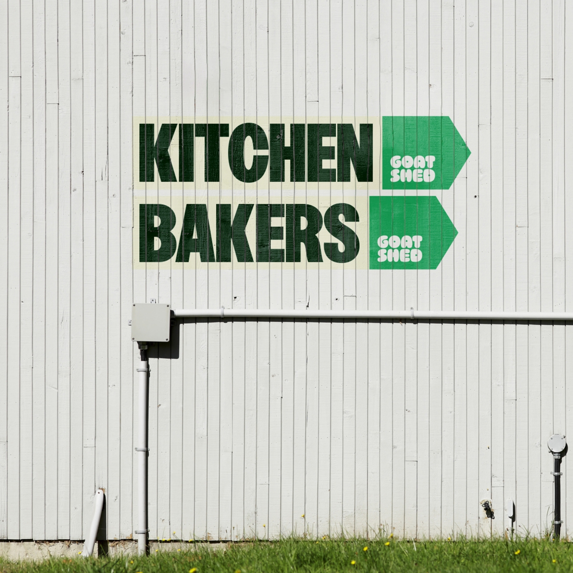 Goat shed way finding sign